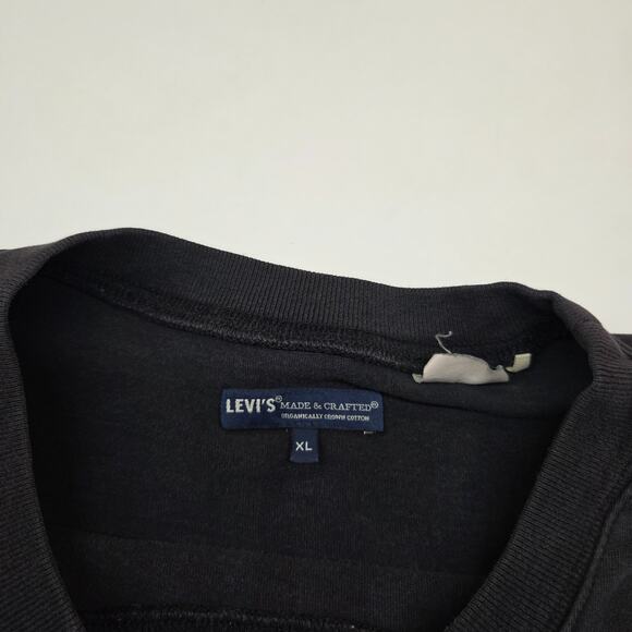 Levi’s Made And Crafted T Shirt Men XL Organic Cotton Blank Fade Stain - Picture 9 of 12